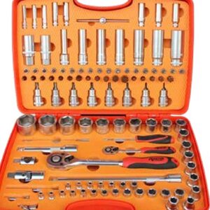 110 PARÇA 1/2” - 1/4” 6 KÖŞE LOKMA TAKIMI