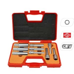 9 PARÇA 1/2” İÇ TORX E LOKMA SETİ UZUN