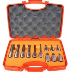 12PC 1/2” M TİPİ LOKMALI BITS UÇ SETİ