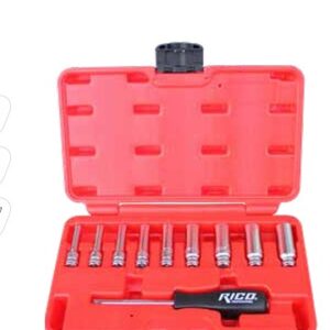 10 PARÇA 1/4” 6 KŞ UZUN LOKMA SET 4 - 13 mm